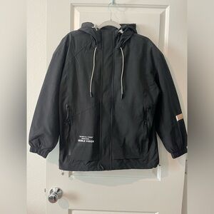 Black Rain Coat